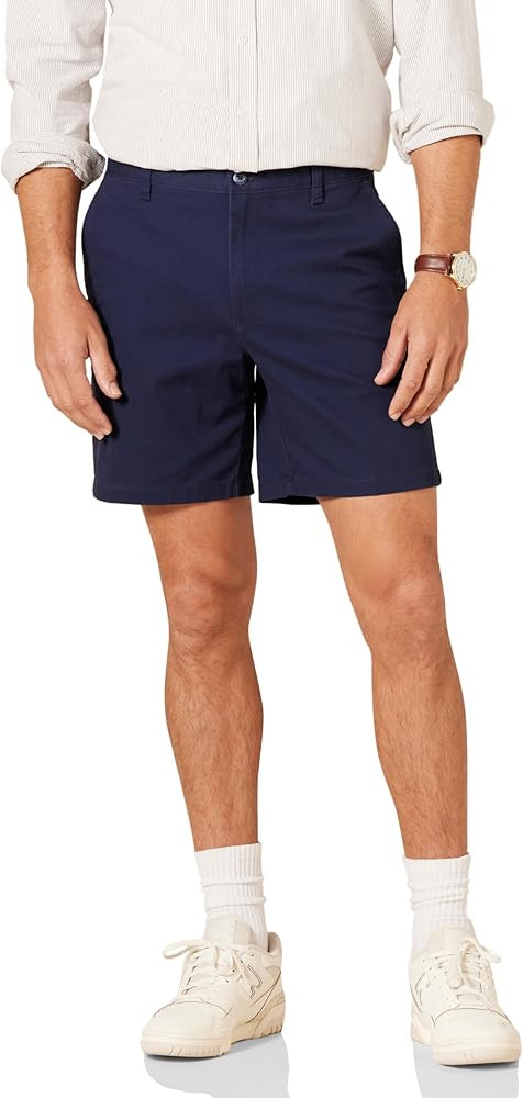 Amazon Essentials Men's 7" Stretch Chino Shorts | Amazon (US)