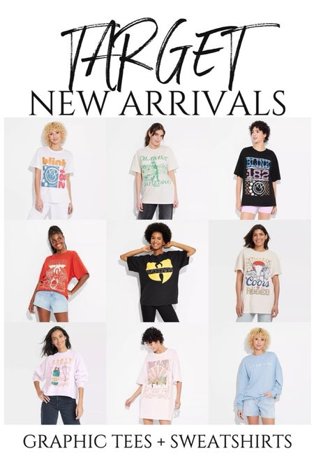 Target new arrivals graphic tees and sweatshirts 

#LTKStyleTip #LTKFindsUnder50 #LTKTravel
