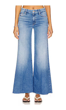 MOTHER The Roller Fray Jeans in Fan Favorite from Revolve.com | Revolve Clothing (Global)