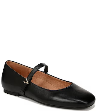 Alameda Leather Mary Jane Flats | Dillard's