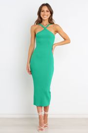 Melara Dress - Green | Petal & Pup (US)