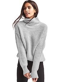 Funnel neck shaker sweater | Gap US