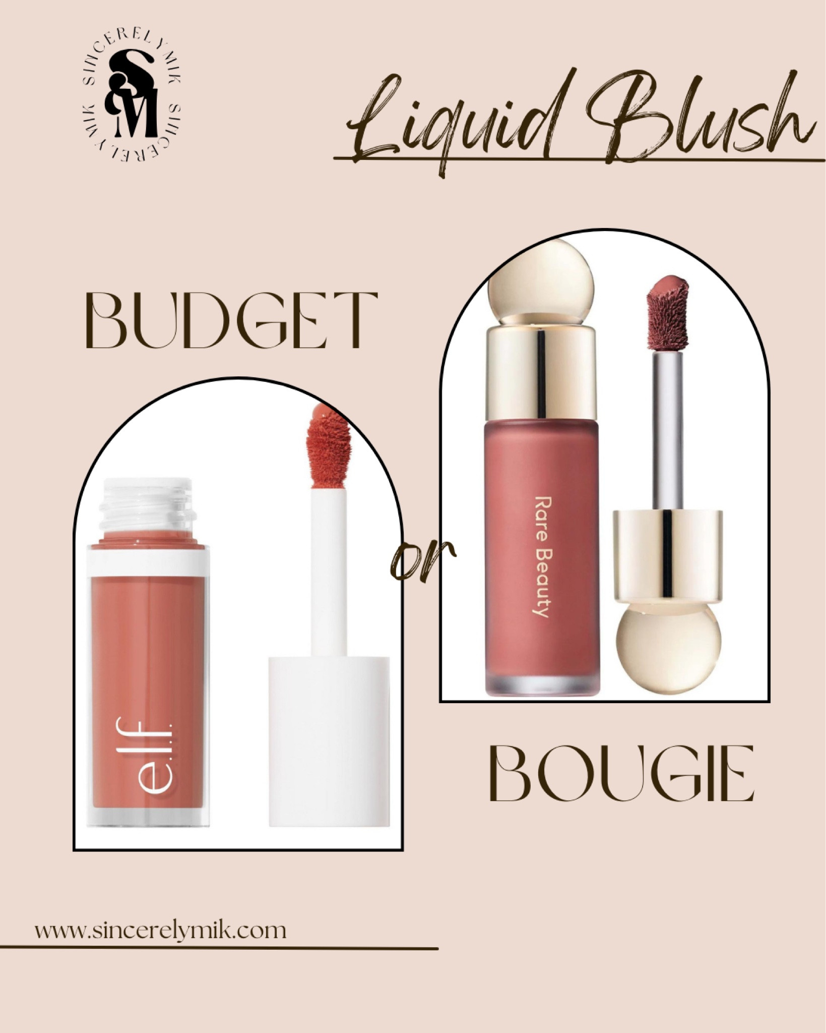 I love both of these liquid blushes. Whether you choose the budget E.L.F option or the Rare Beauty, you’re getting a great product. 

#LTKFindsUnder50 #LTKBeauty #LTKxelfCosmetics