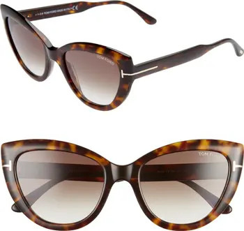 Tom Ford Anya 55mm Cat Eye Sunglasses | Nordstrom | Nordstrom Canada