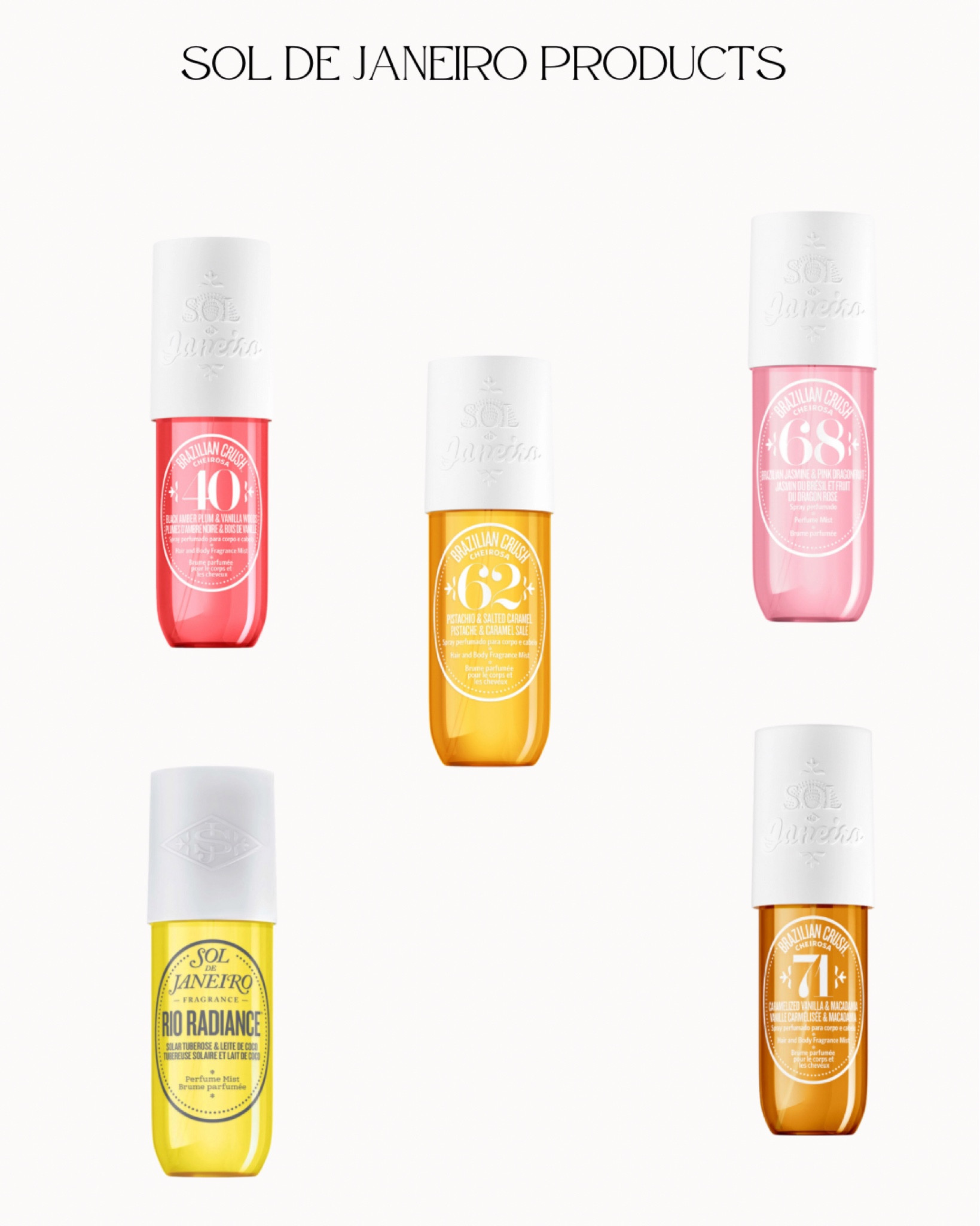 Sol De Janeiro Products perfect for a nice summertime scent  

#LTKfit #LTKbeauty #LTKFind