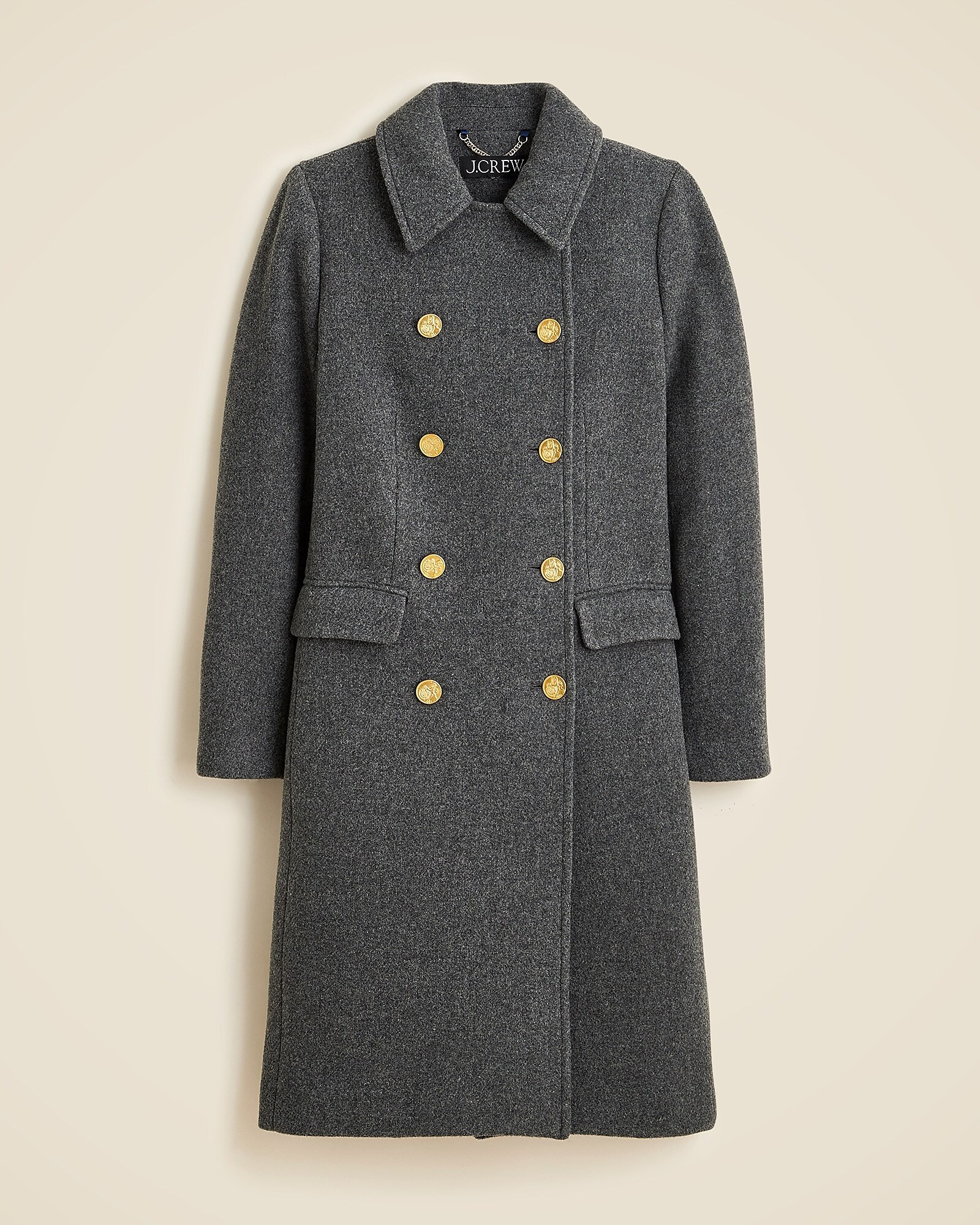 Warwick topcoat in Italian stadium-cloth wool blend | J. Crew US