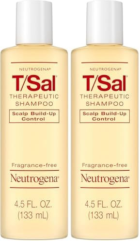 Neutrogena T/Sal Therapeutic Dandruff Shampoo, Scalp Build-Up Control, 3% Salicylic Acid,Psoriasi... | Amazon (US)