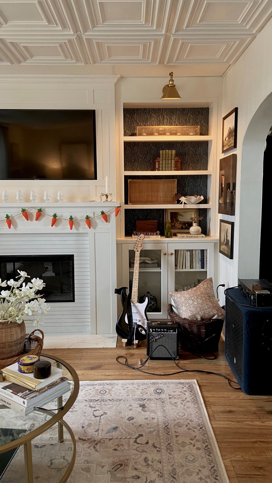 Current living room views. Happy Easter!

#LTKSeasonal #LTKHome #LTKOver40