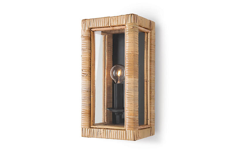 Newport Sconce, Natural | One Kings Lane