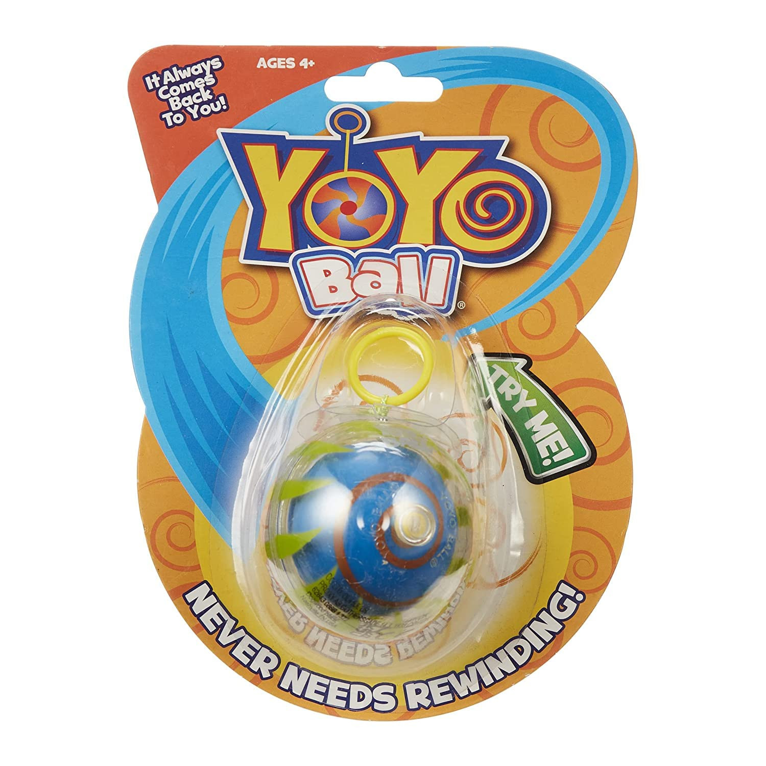 Yoyo Ball Automatic Return Yoyo, Assorted Colors and Patterns, Never Needs rewinding, New Twist o... | Amazon (US)
