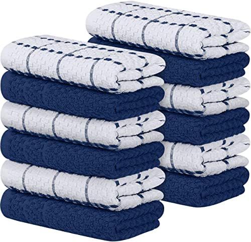 Utopia Towels Kitchen Towels [12 Pack], 15 x 25 Inches, 100% Ring Spun Cotton Super Soft and Abso... | Amazon (US)