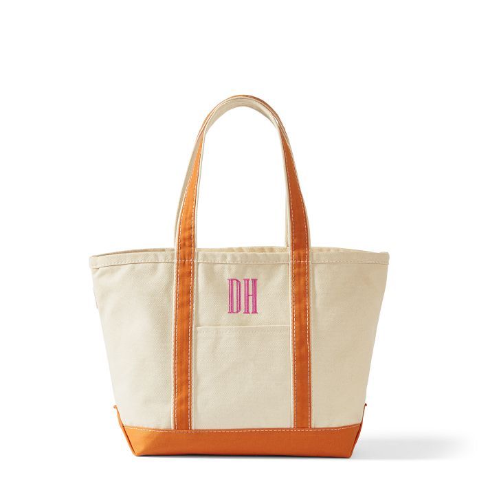 Canvas Zip-Top Boat Tote | Mark and Graham