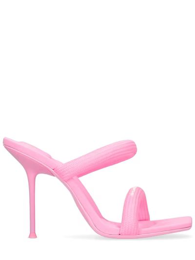 Alexander Wang - 105mm julie tubular webbing sandals - Pink | Luisaviaroma | Luisaviaroma