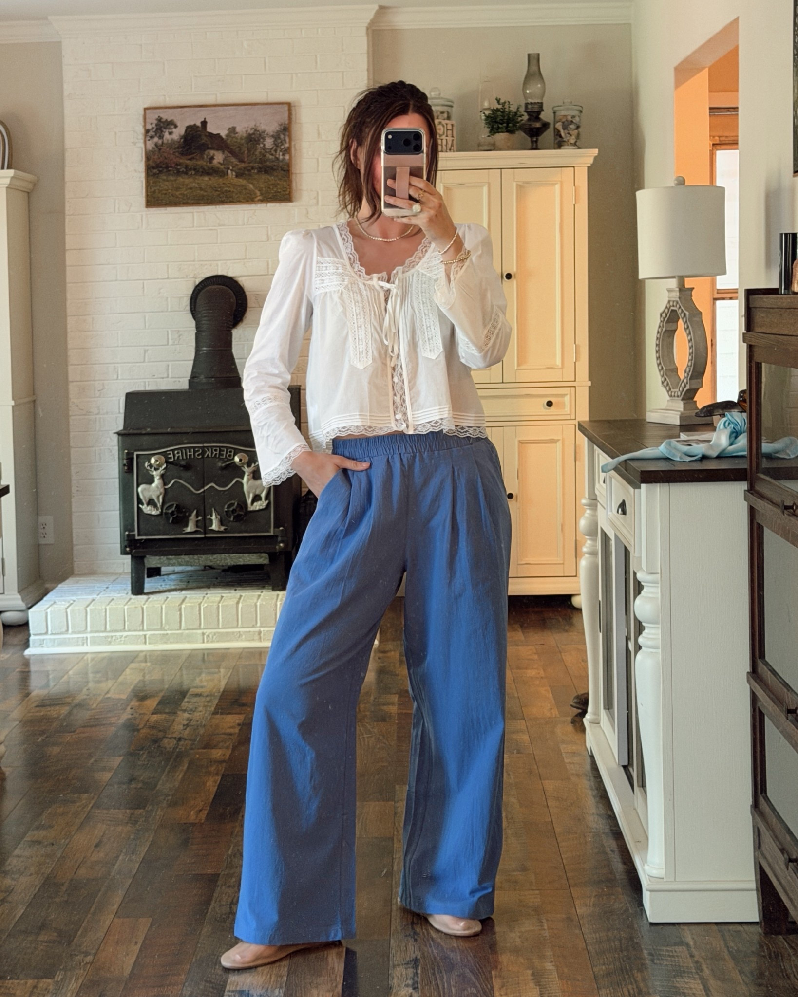 The pants are very comfortable and the top is so cute!

#LTKgrwm #LTKootd