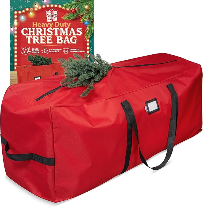 Holiday Cheer Heavy Duty Artificial Christmas Tree Storage Bag Fits Up to 9ft Tall, Waterproof wi... | Amazon (US)