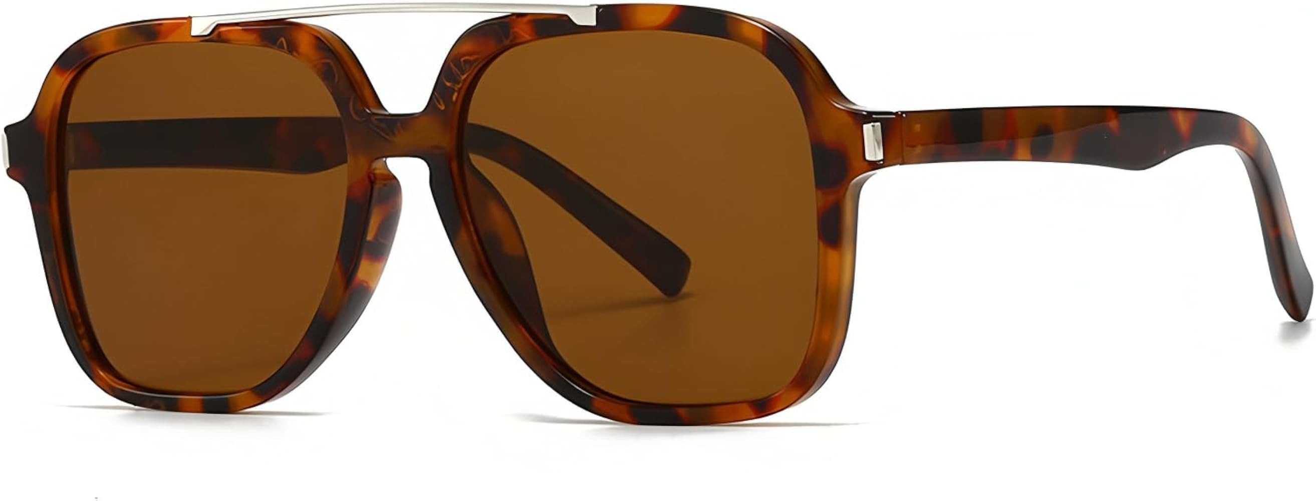 ADE WU Trendy Square Sunglasses for Wome Men 2026 Fashion Designer Aviator Style Sun Glasses | Amazon (US)