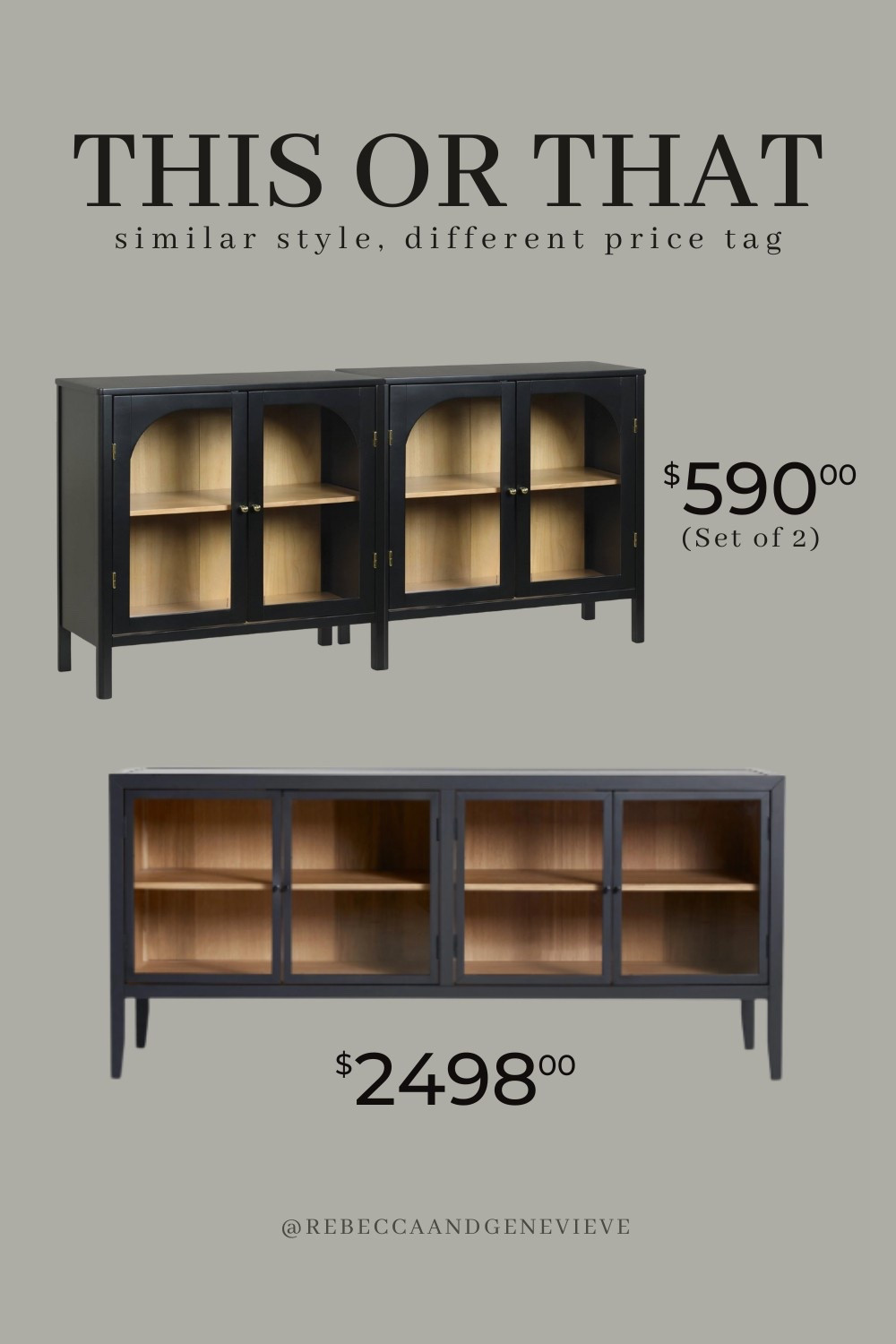 Would you save or splurge? 💸 I splurged on this one, but now that I found the Nathan James one…wow! It is smaller than the one I have, but you can buy a set of two and put them close together 👌🏼

#LTKHome #LTKSaleAlert #LTKStyleTip