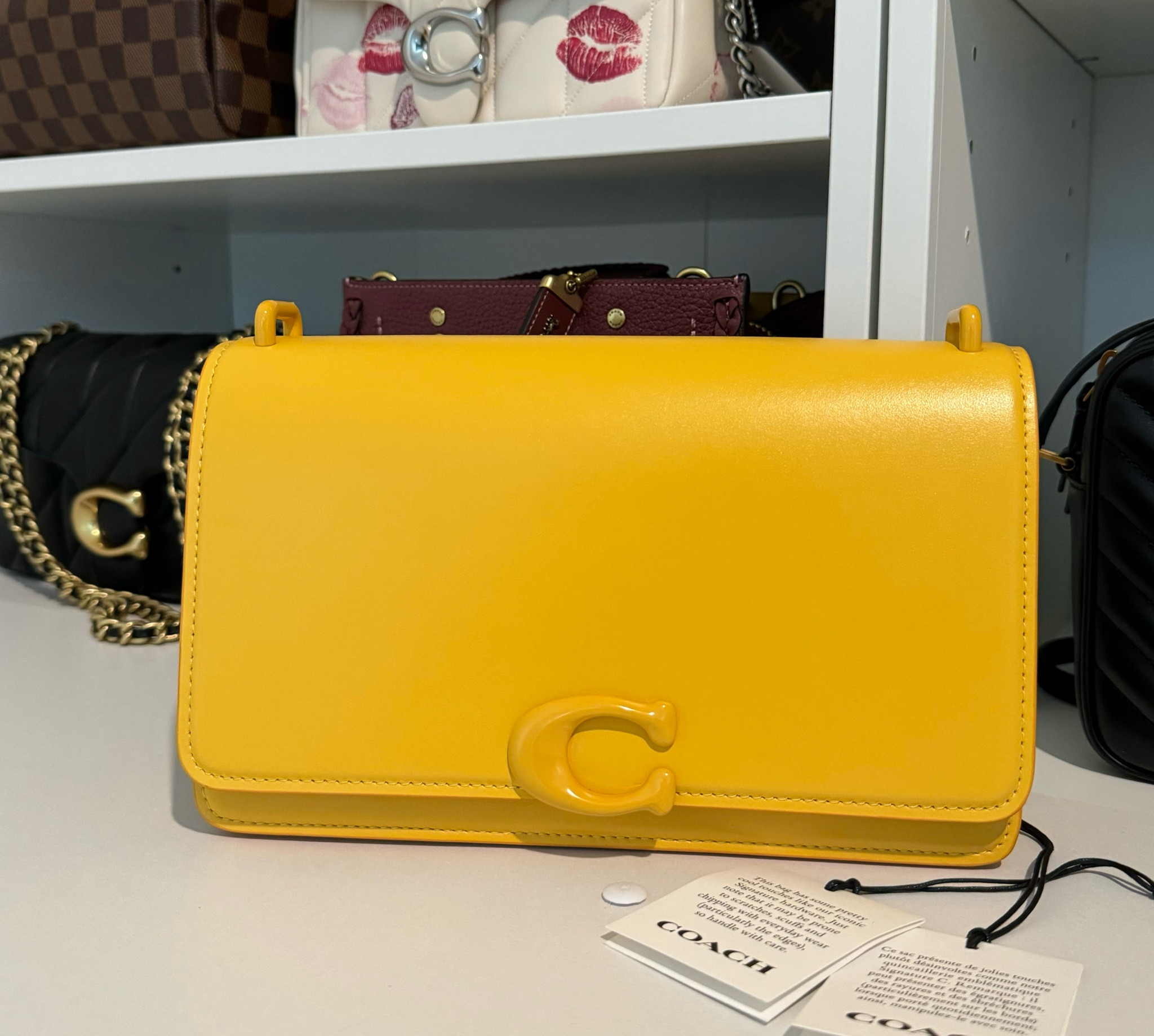 This vibrant canary yellow Bandit bag is the perfect statement piece to elevate any look! #Coach #CoachBag

#LTKItBag #LTKStyleTip