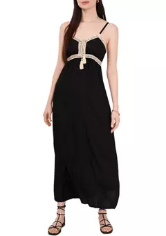 1.State Women's Crochet Trim Maxi Dress | Belk