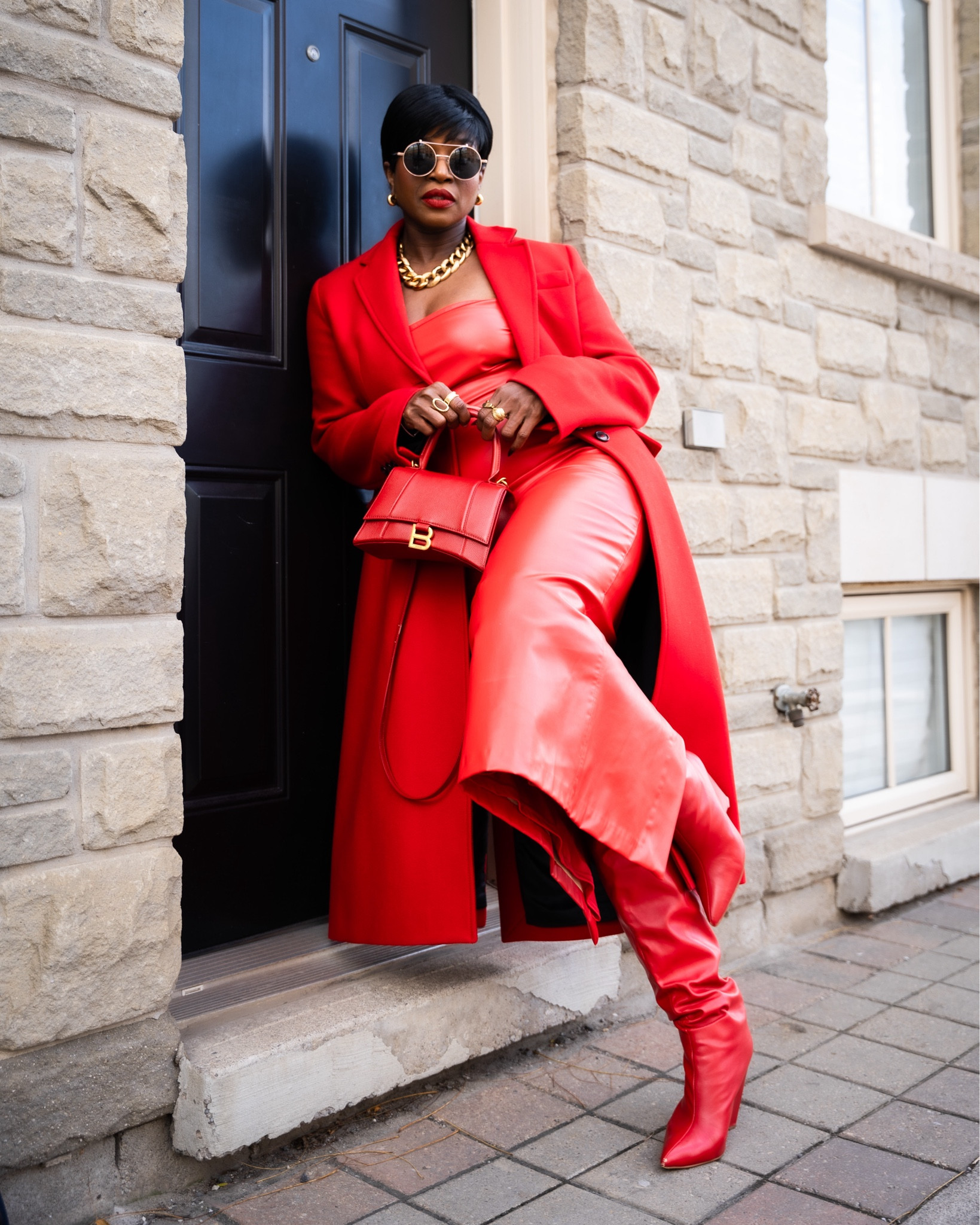 Red Monochromatic look for the win🍒

#LTKstyletip #LTKfall