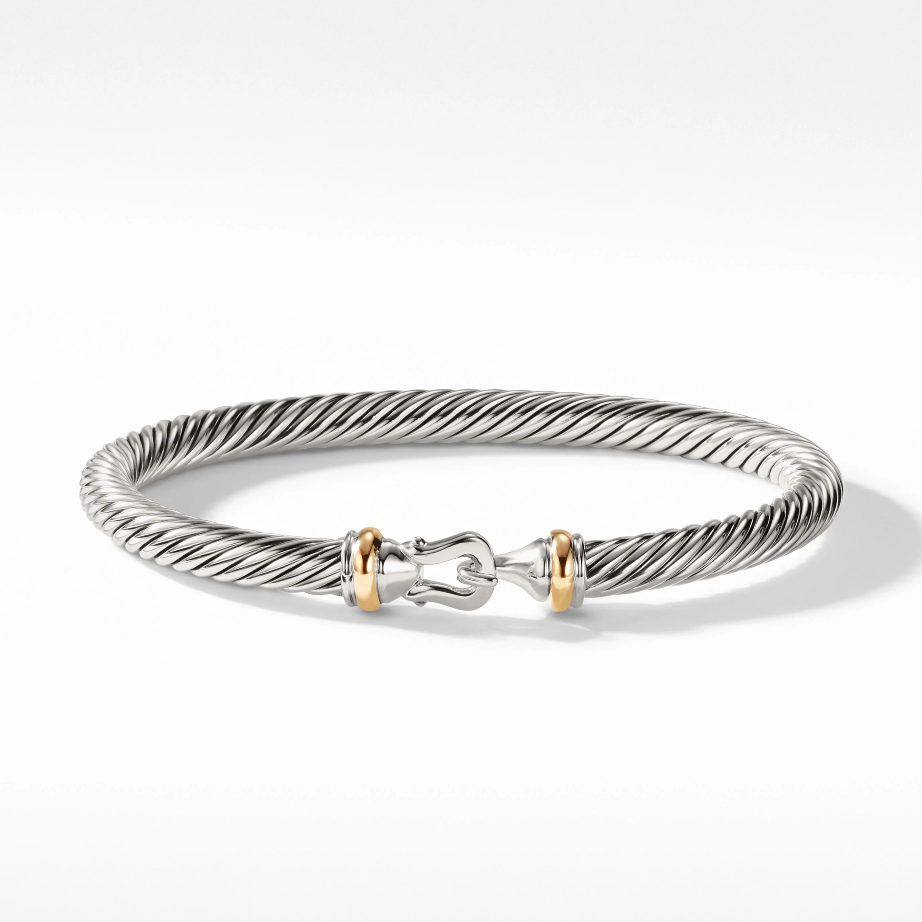 David Yurman | Buckle Bracelet with 18K Yellow Gold | David Yurman