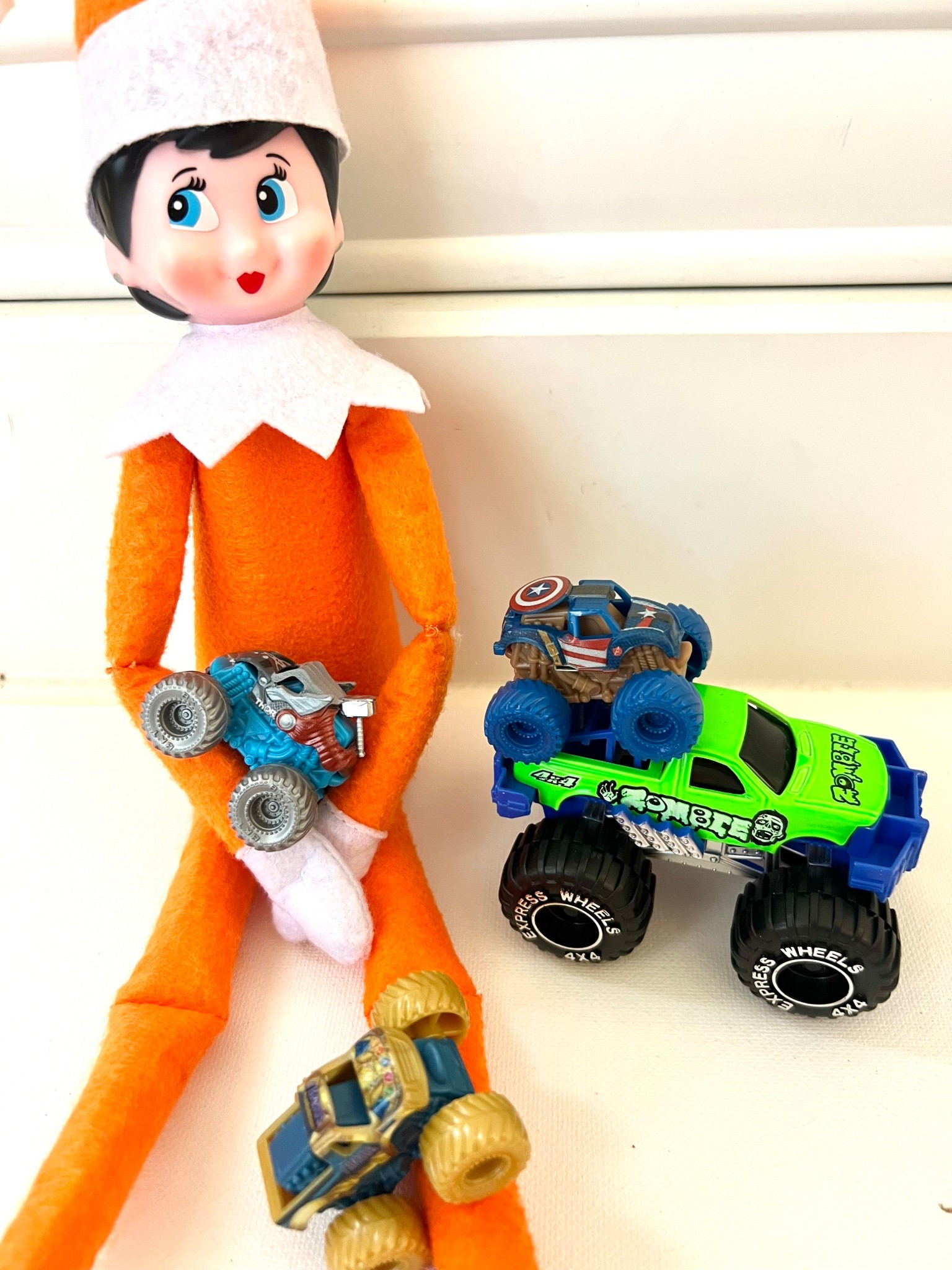 Monster Truck (Elf-Sized)! 
… teeny tiny trucks (and some regular-sized) linked!

Stay tuned at the collection this post is part of here at LTK (Elf SZN Assists) and at @thesunnyelf on IG for daily Elf Adventures and links! (And if you’d like a set of them so you don’t have to plan out a thing, Elf Adventure Sets available at The Sunny La La (www.thesunnylala.con)!

This post and this account have no affiliation with the original red elf brand.



#LTKSeasonal #LTKKids #LTKHoliday