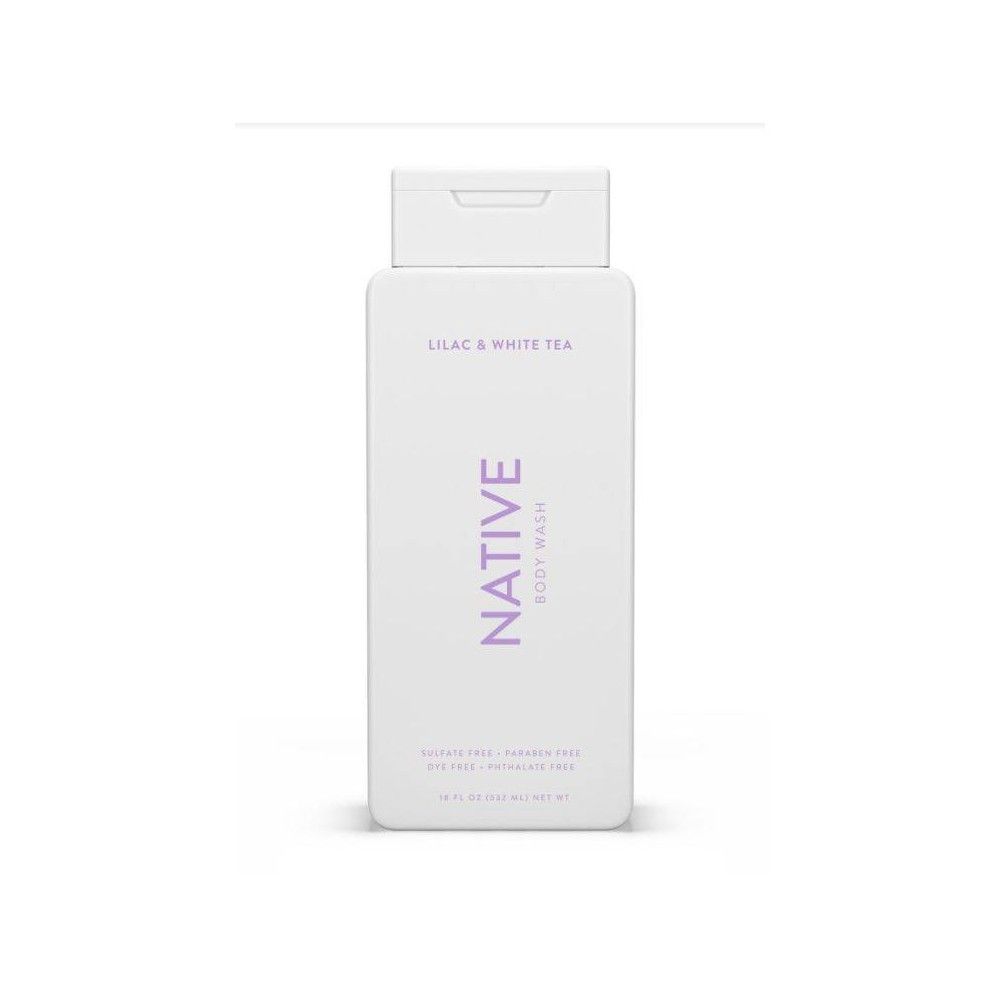 Native Lilac & White Tea Body Wash for Women - 18oz | Target