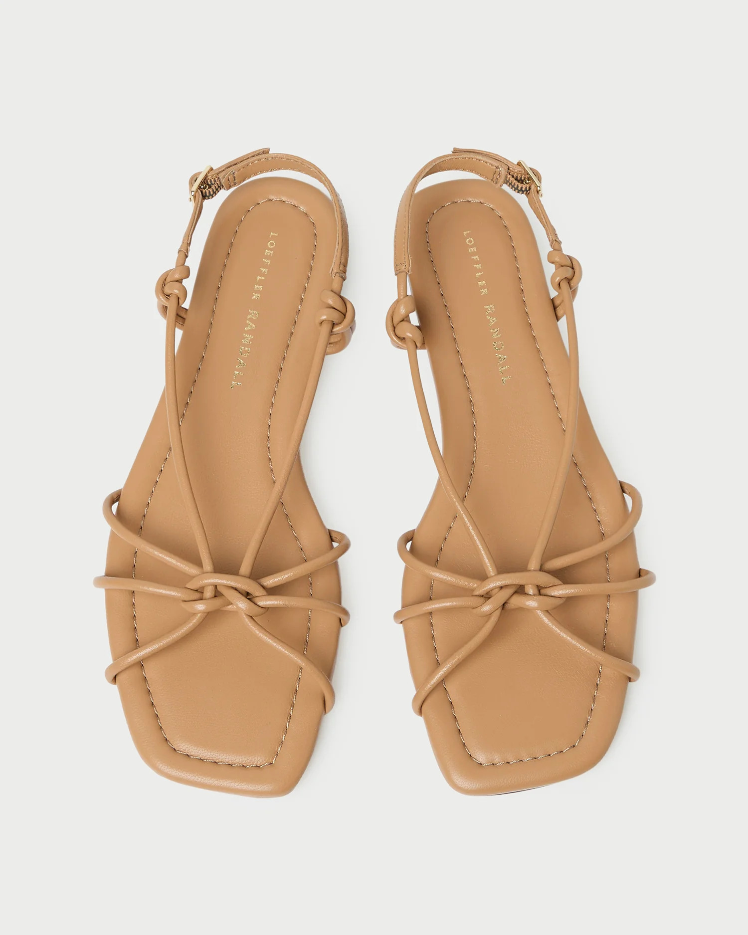 Karly Dune Leather Strappy Sandal | Loeffler Randall