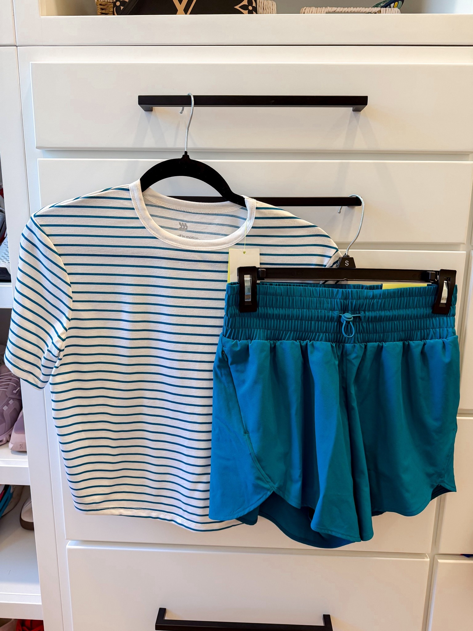 Target Activewear Finds
Stripe Everyday Tee & Matching High Rise Shorts
Love this new teal color!

#LTKActive #LTKgrwm #LTKootd