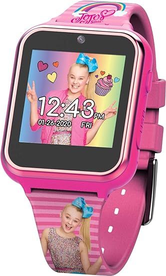 Accutime Kids Nickelodeon JoJo Siwa Educational Learning Touchscreen Smart Watch Toy for Girls, B... | Amazon (US)