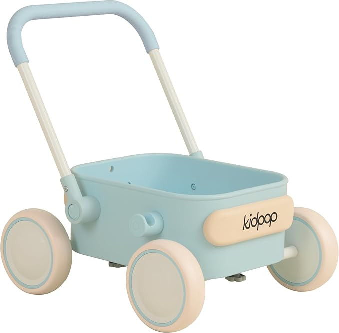 Kidpop PULA 2-in-1 Push and Pull-Along Wagon, Baby Push Walker for First Learner from 7 Month to ... | Amazon (US)