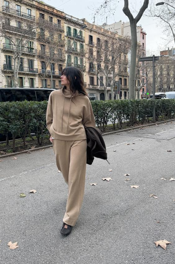 WASHED-EFFECT INTERLOCK SWEATSHIRT | Zara UK