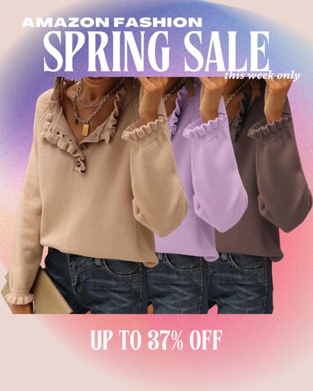 Amazon spring sale. Casual long sleeve tops. Workwear outfit ideas. Amazon fashion  

#LTKfindsunder50 #LTKstyletip #LTKsalealert