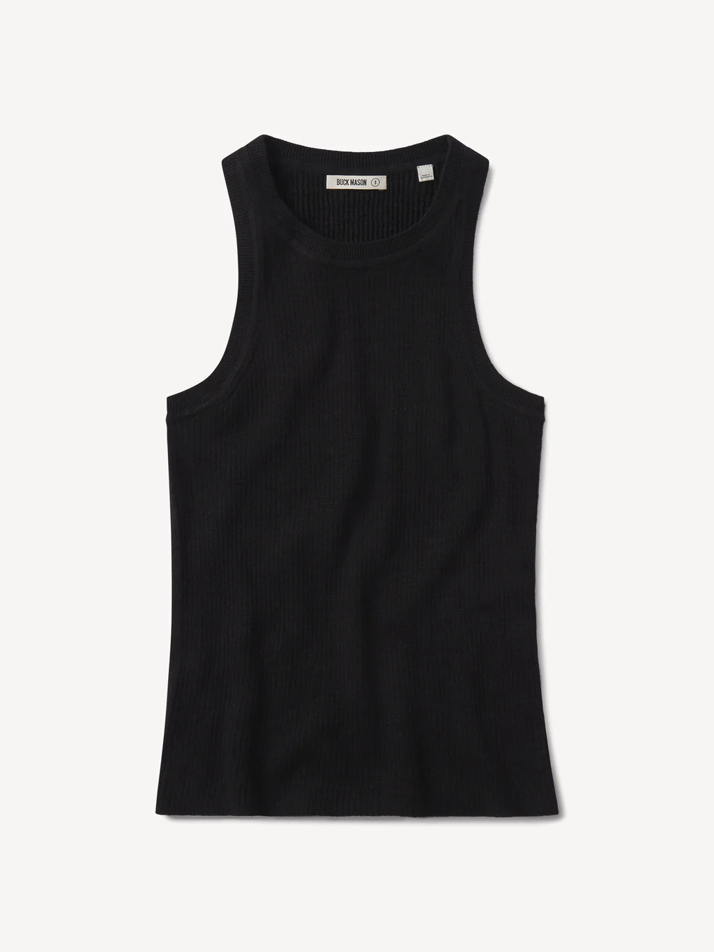 Black Coastal Linen Rib Tank - Buck Mason- Modern American Classics | Buck Mason