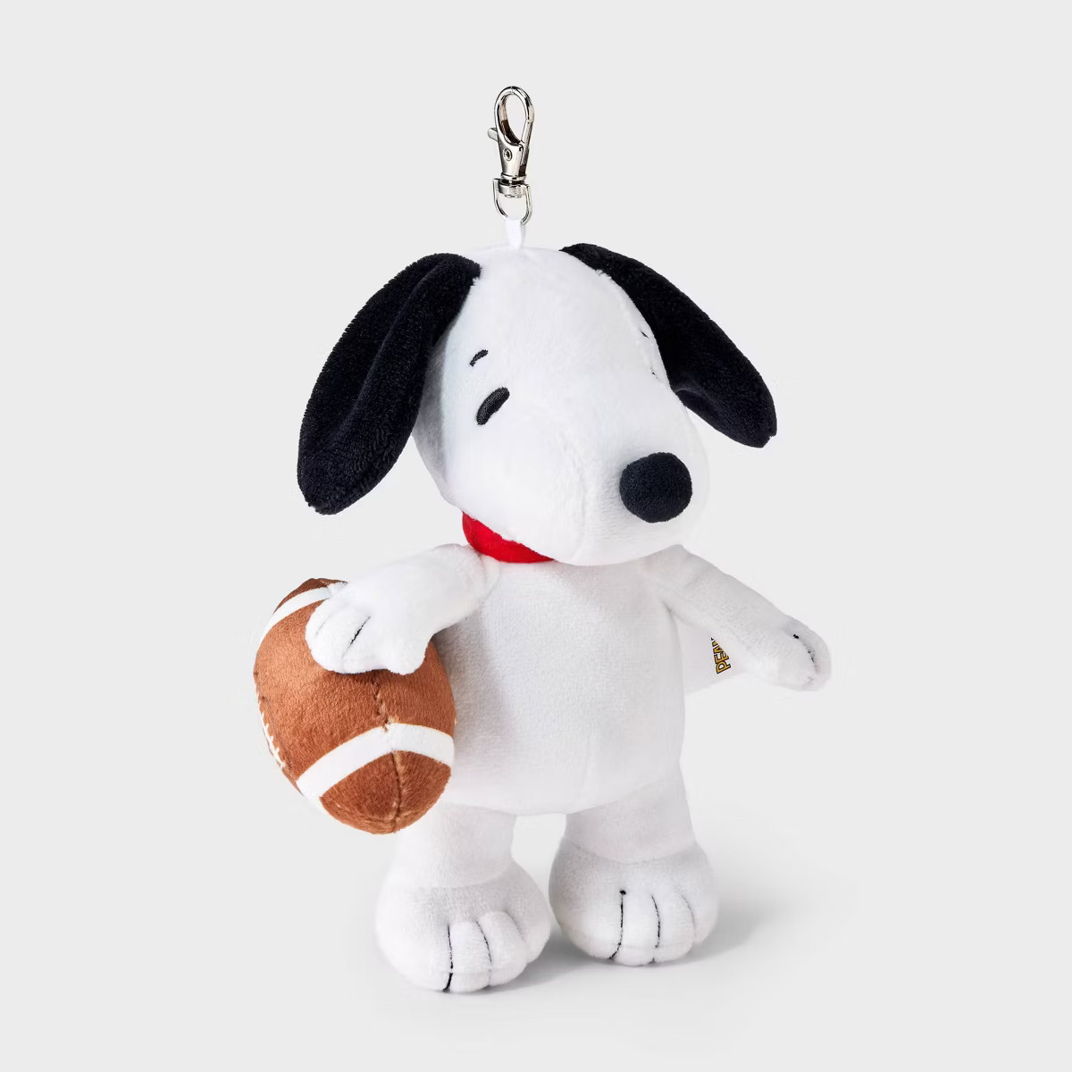 Girls' Football Snoopy Bag Charm - White | Target