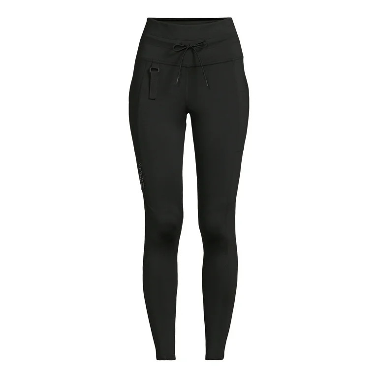 Avia Women's Drawstring Waist Cargo Leggings, Size XS-XXXL | Walmart (US)