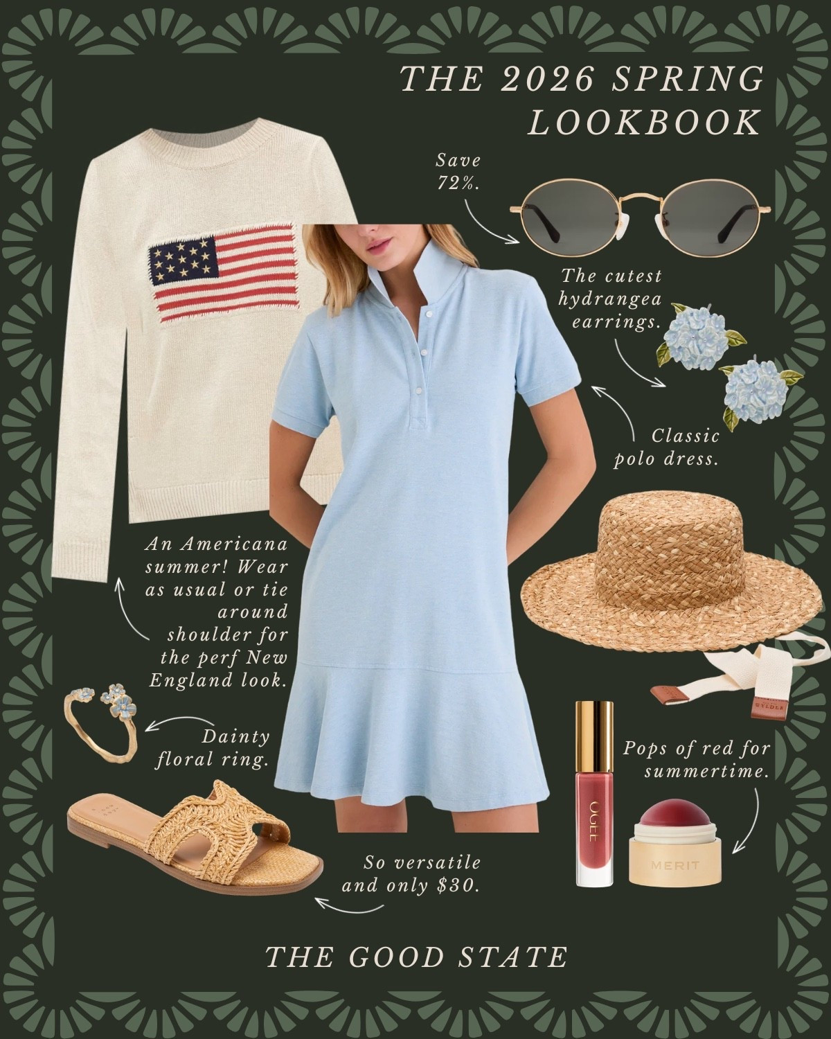This is for the girlies planning a trip to the East Coast this summer. For the ones dreaming of warm sunshine on their skin, a light sweater and cool breeze, cobblestone streets lined with hydrangeas and sunset on a sailboat. Oh and their very own invite to the Kennedy Compound. This is for the ladies who love classic styles fit for a Kennedy. Styles that are timeless and elevated. Fun and feminine. For the ones who have their very own collection of boat totes, boat shoes and maybe even boats…? If so please share. This is for the wearers of stripes and gingham. The ones who accessorize with a cardigan over their shoulders and who are daring and chic enough to wear red lipstick on any given day. For the sunhat enthusiasts, iconic J.Crew rollneck lovers and for the lovers of all things nautical. For the ones who enjoy sailing in Newport, a picnic on the Cape Cod seashore and happy hour in Martha’s Vineyard. This collection is for you🦞 ⚓️ 🧺

#LTKSaleAlert #LTKActive #LTKootd