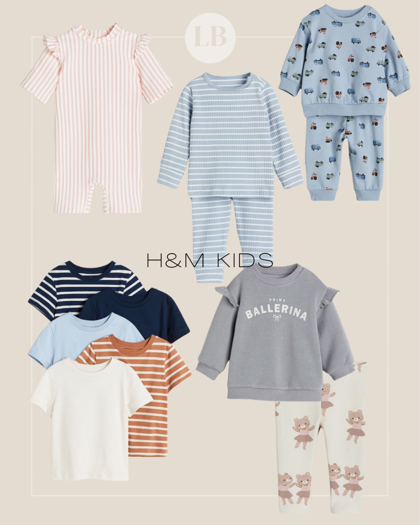 Recent order for the kids from H&M (one of my favorite places to shop for them)