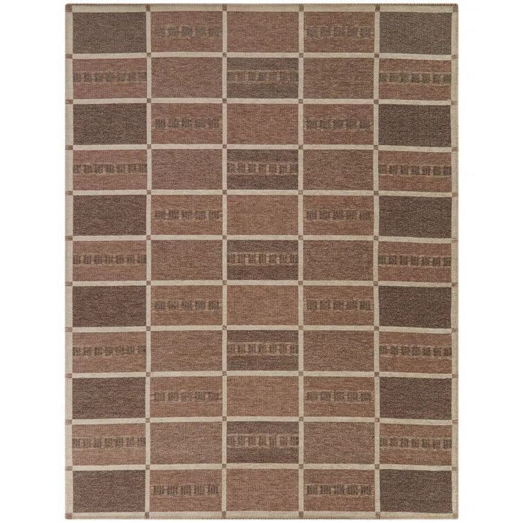 Claudina Flatweave Chenille Geometric Rug | Wayfair North America