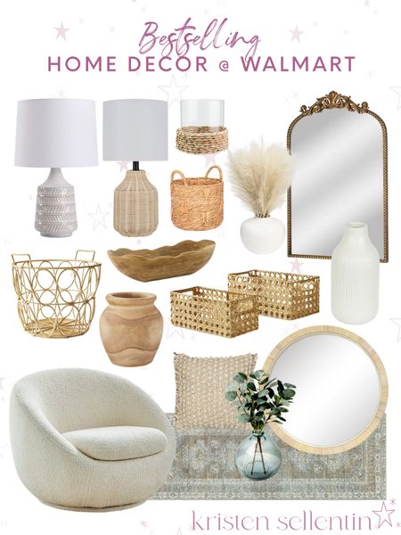 These are the best selling home decor pieces at Walmart and almost all are under $50! 

#walmart #betterhomesandgardens #walmarthome #walmartfinds #homedecor #modern #modernoeganic #basket #lamp #mirror 

#LTKhome #LTKsalealert #LTKfindsunder50