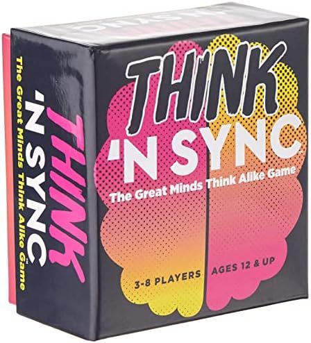 Gamewright - Think 'N Sync - The Great Minds Think Alike Game Card Game | Amazon (US)