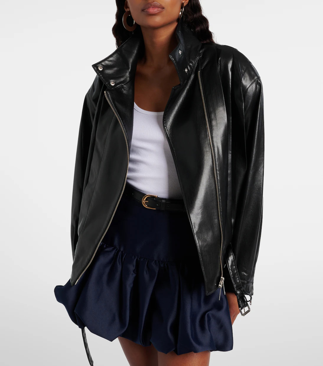 Belted biker jacket | Mytheresa (US/CA)