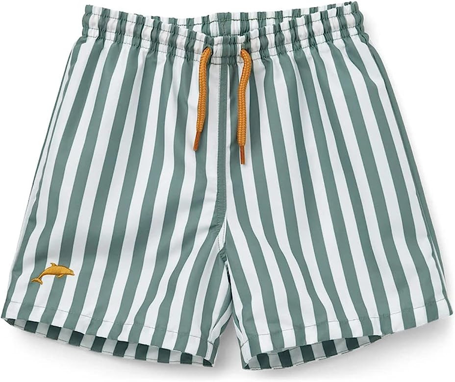 HOMILLE Boys Swim Trunks Quick Dry Beachwear Sport Swim Shorts Toddler Boy Swimwear Striped Bathi... | Amazon (US)