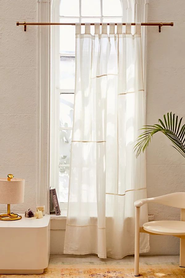 Chloe Patchwork Gauze Curtain Panel | Urban Outfitters (US and RoW)
