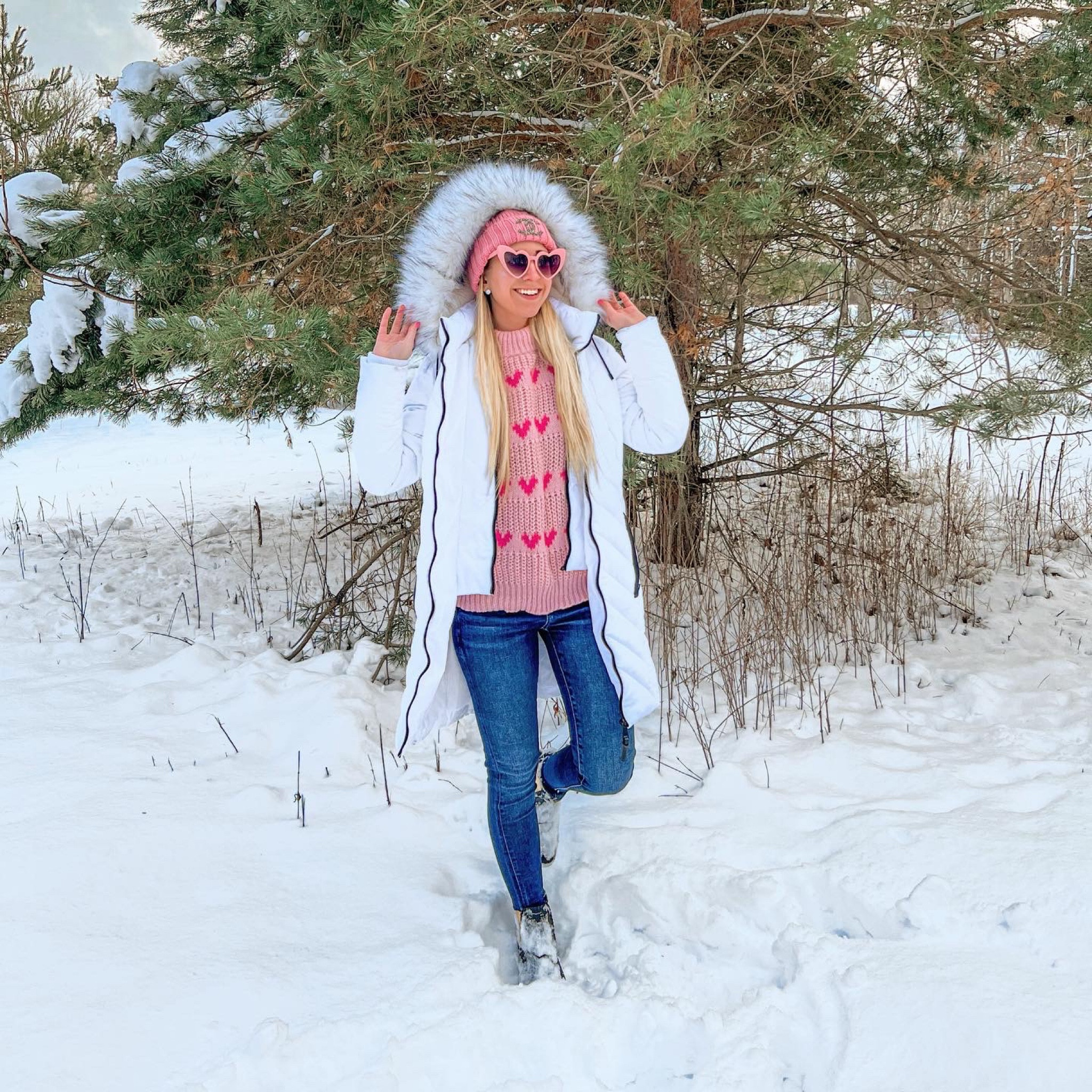 Cute vday sweater and bought this coat last year and have loved it for super cold days!❄️🥶

#LTKfamily #LTKSeasonal #LTKunder100