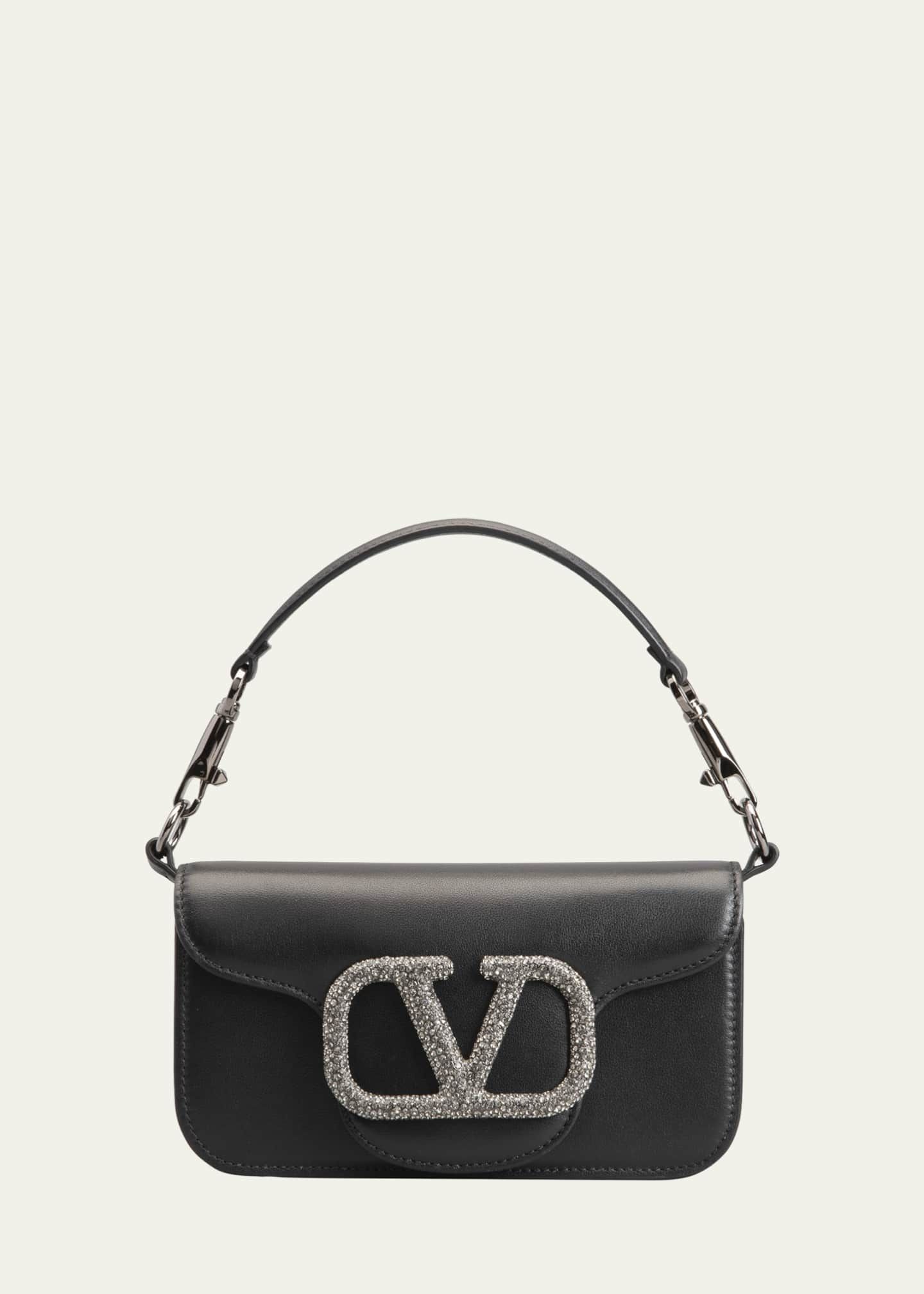 Loco VLOGO Small Calfskin Shoulder Bag | Bergdorf Goodman