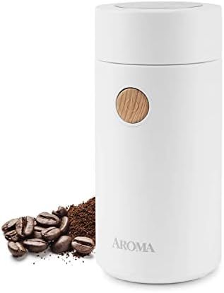 Aroma Housewares Mini Coffee Grinder and Electric Herb Grinder with 304 Stainless Steel Grinding ... | Amazon (US)