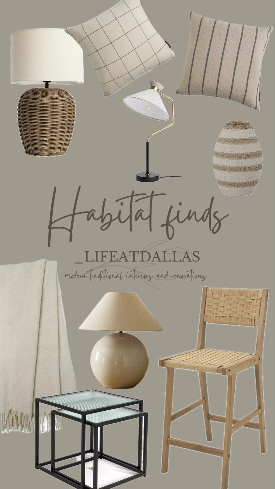 New in Habitat home decor/furniture/furnishing finds!

#LTKhome #LTKeurope #LTKU