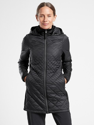Bayview Hooded Coat | Athleta