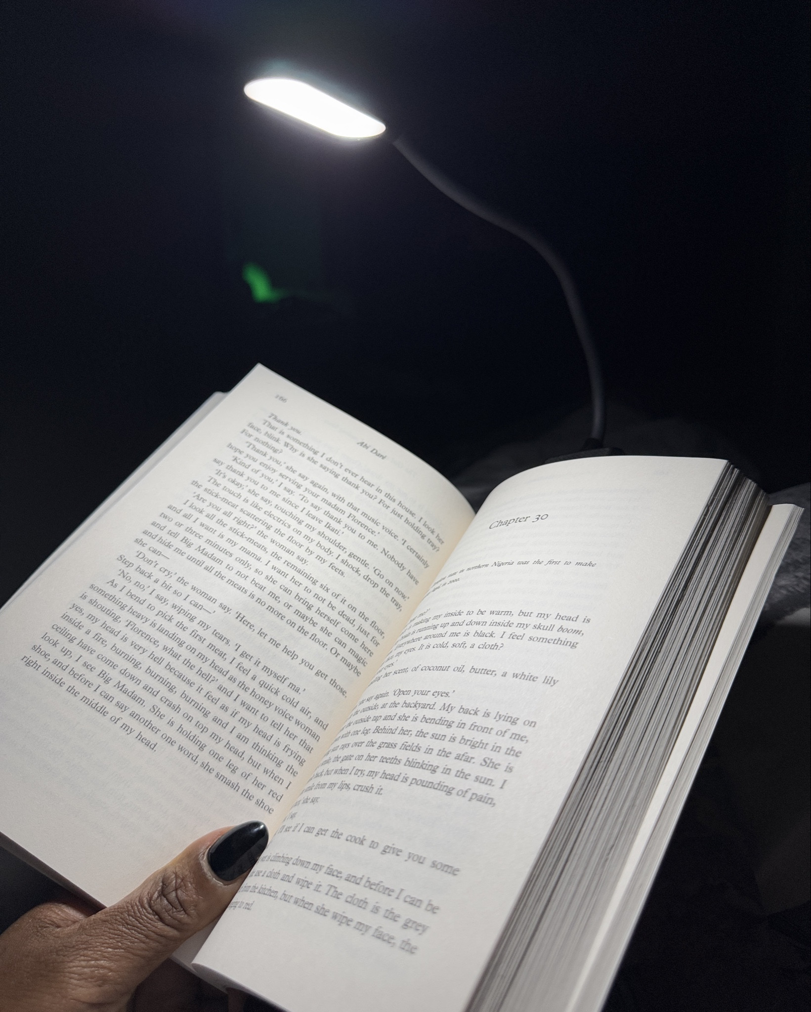Book light for reading at night.

#LTKuk #LTKhome